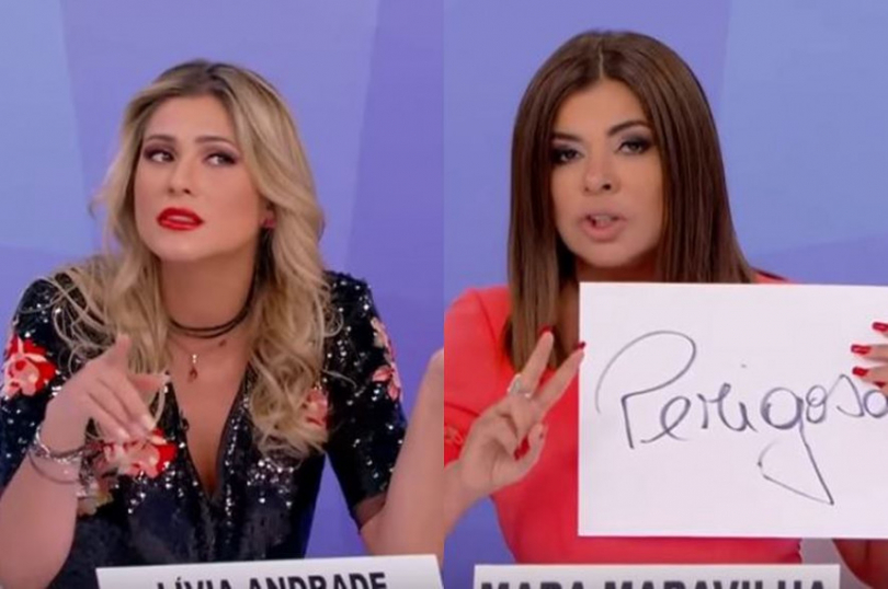 Lívia E Mara Voltam A Trocar Farpas Em Programa Folhamax 6423