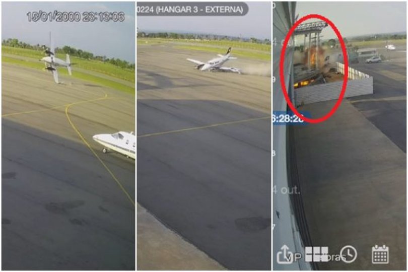 Vídeo Mostra Queda De Avião Que Deixou 2 Mortos Em Cuiabá Assista Folhamax