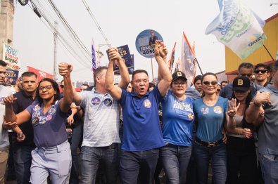 botelho e mauro em campanha